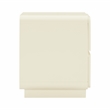 Pemberly Row Handmade Modern Modern Transitional Cream Nightstand