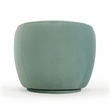 Pemberly Row Modern / Contemporary Sea Blue Velvet Swivel Chair