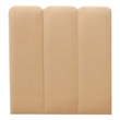 Pemberly Row Contemporary Honey Velvet Wings - Queen or King (Set of 2)
