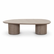 Pemberly Row Washed Ash Oblong Coffee Table - 47.7