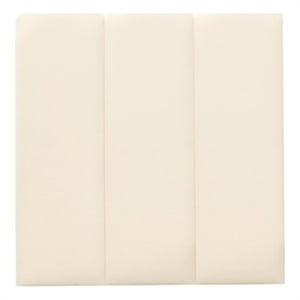 Pemberly Row Contemporary Cream Boucle Wings - Queen or King (Set of 2)