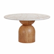 Pemberly Row Travertine Concrete Indoor / Outdoor 54