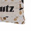 Pemberly Row Handmade Contemporary Jacquard Cotton Pillow - 15