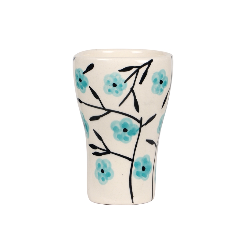 Pemberly Row Transitional 'Daydreamer' Ceramic Glasses - Set of 4