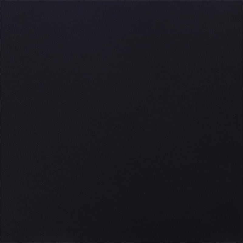 Pemberly Row Contemporary Black Channel Tufted Velvet Storage Bench