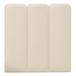 Pemberly Row Contemporary Cream Velvet Wings - Queen or King (Set of 2)