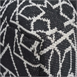 Pemberly Row Handmade Transitional Outdoor Black Accent Pouf