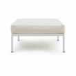 Pemberly Row Handmade Modern / Contemporary Cream Outdoor Ottoman