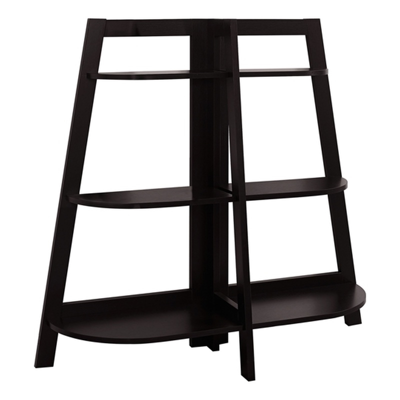 Pemberly Row Bookshelf Bookcase Etagere 3-Tier 48