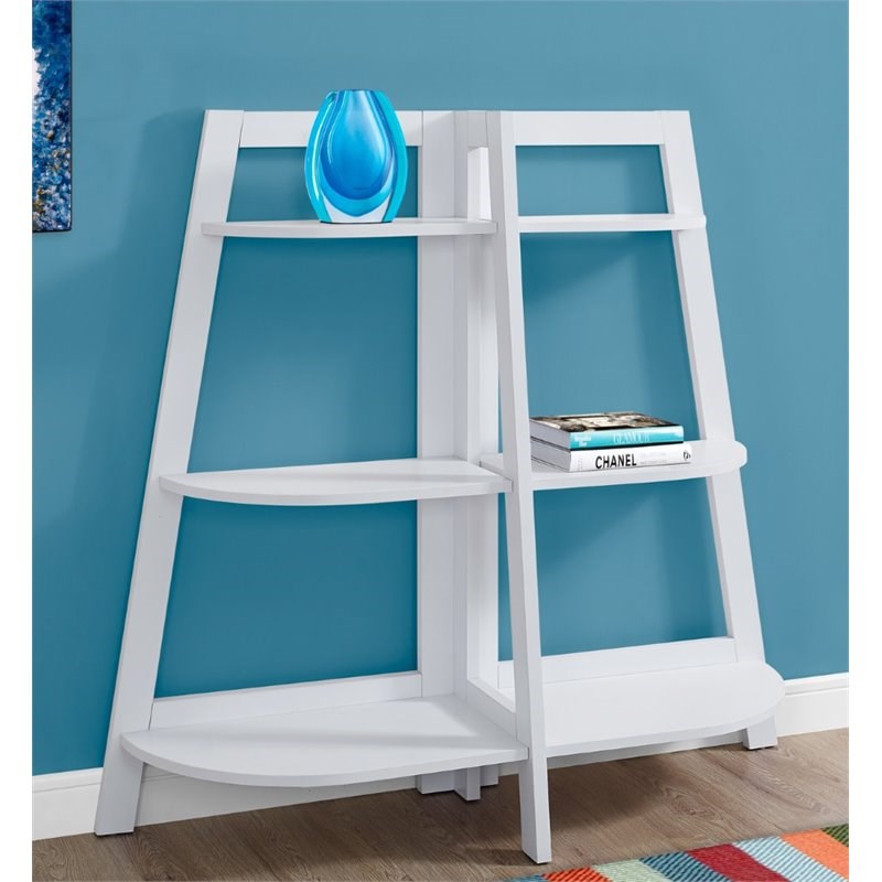 Pemberly Row Bookshelf Bookcase Etagere 3-Tier 48