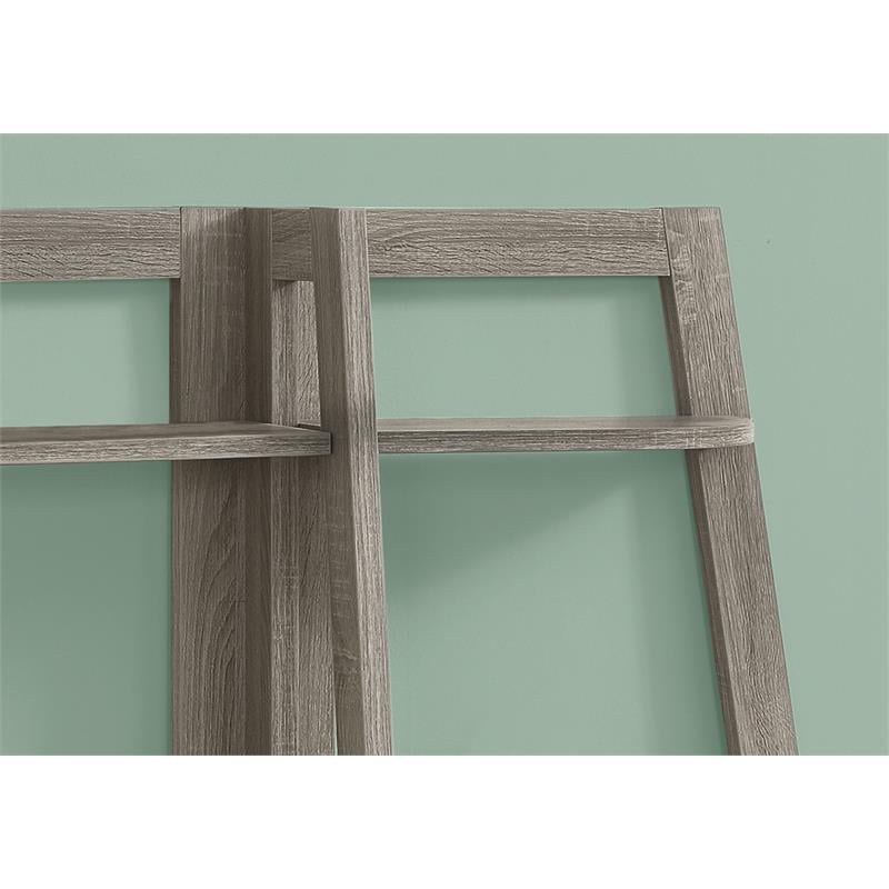 Pemberly Row Bookshelf Bookcase Etagere 3-Tier 48