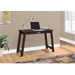 Pemberly Row Computer Desk Home Office Laptop Storage Drawers Laminate Brown