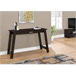 Pemberly Row Computer Desk Home Office Laptop Storage Drawers Laminate Brown