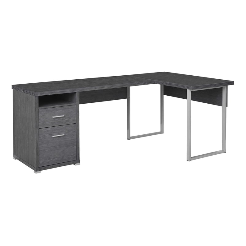 Pemberly Row Corner Computer Desk Home Office 80
