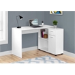 Pemberly Row Corner Computer Desk Home Office 46