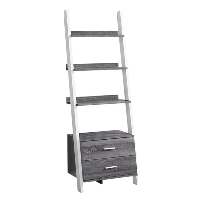 Pemberly Row Bookshelf Etagere Ladder 4-Tier 69