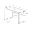 Pemberly Row Computer Desk Home Office Laptop 48