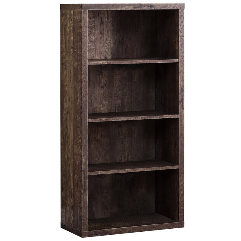 Pemberly Row Bookshelf Bookcase Etagere 5-Tier 48
