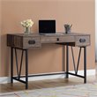 Pemberly Row Computer Desk Home Office Laptop Storage Drawers 48