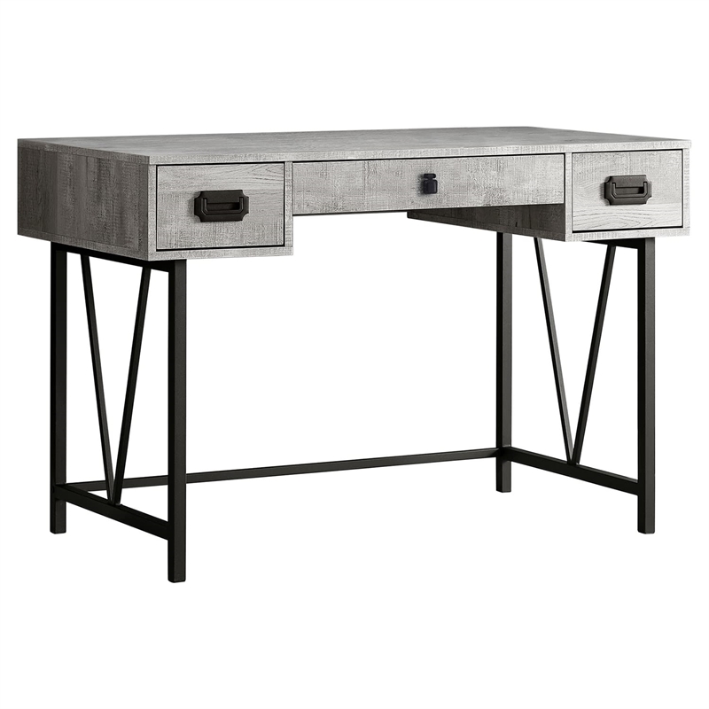 Pemberly Row Computer Desk Home Office Laptop Storage Drawers 48