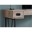 Pemberly Row Computer Desk Home Office Laptop Storage Drawers 48