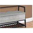 Pemberly Row Bench Entryway Hallway Storage 42