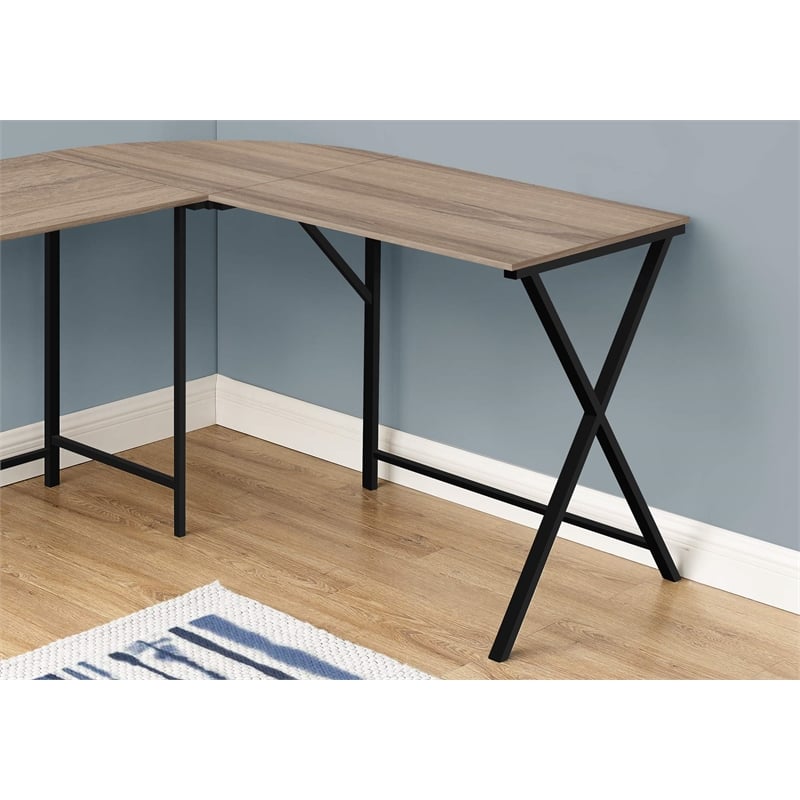 Pemberly Row Corner Computer Desk Home Office 55