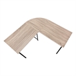 Pemberly Row Corner Computer Desk Home Office 55