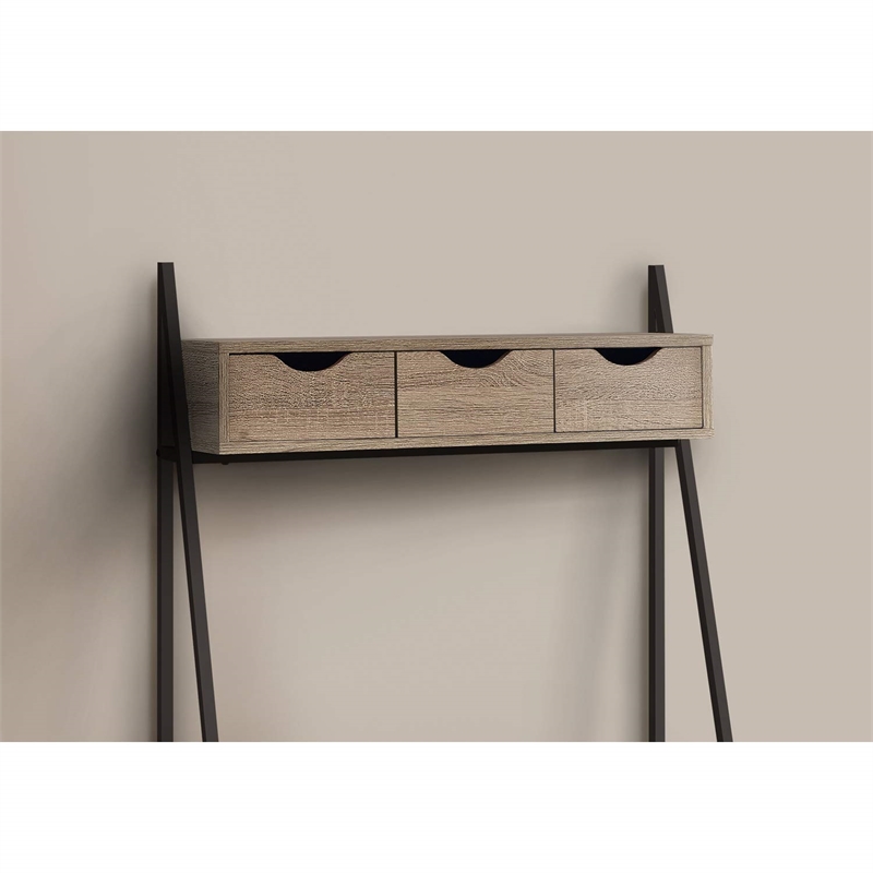 Pemberly Row Computer Desk Home Office Laptop Leaning 32