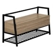 Pemberly Row Bench Entryway Hallway Storage 42
