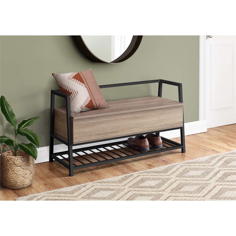 Pemberly Row Bench Entryway Hallway Storage 42