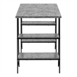 Pemberly Row Computer Desk Home Office Laptop Storage Shelves 48
