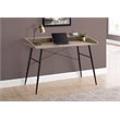 Pemberly Row Computer Desk Home Office Laptop Storage Shelves 48