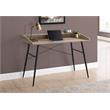 Pemberly Row Computer Desk Home Office Laptop Storage Shelves 48