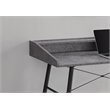 Pemberly Row Computer Desk Home Office Laptop Storage Shelves 48