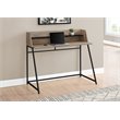 Pemberly Row Computer Desk Home Office Laptop Storage Shelves 48
