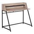 Pemberly Row Computer Desk Home Office Laptop Storage Shelves 48