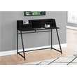 Pemberly Row Computer Desk Home Office Laptop Storage Shelves 48