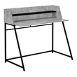 Pemberly Row Computer Desk Home Office Laptop Storage Shelves 48