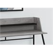 Pemberly Row Computer Desk Home Office Laptop Storage Shelves 48