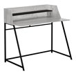 Pemberly Row Computer Desk Home Office Laptop Storage Shelves 48