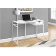 Pemberly Row Computer Desk Home Office Laptop Storage Drawer 42