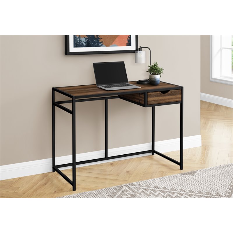 Pemberly Row Computer Desk Home Office Laptop Storage Drawer 42