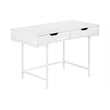 Pemberly Row Computer Desk Home Office Laptop Storage Drawers 48