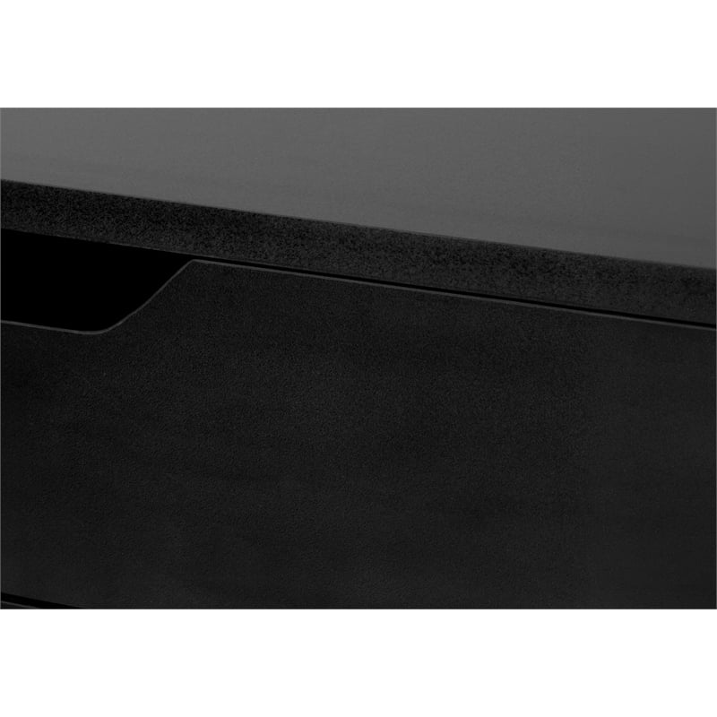 Pemberly Row Computer Desk Home Office Laptop Storage Drawers 48