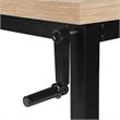 Pemberly Row Computer Desk Standing Adjustable 48