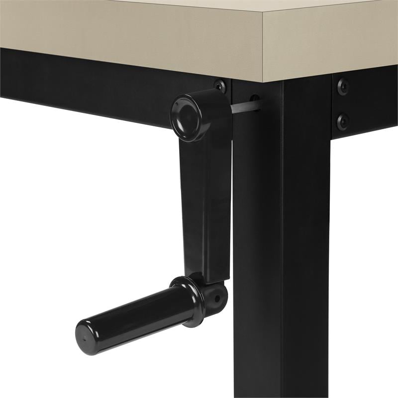 Pemberly Row Computer Desk Standing Adjustable 48