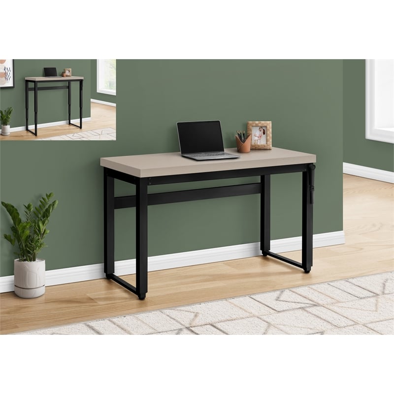 Pemberly Row Computer Desk Standing Adjustable 48
