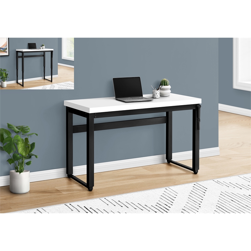 Pemberly Row Computer Desk Standing Adjustable 48