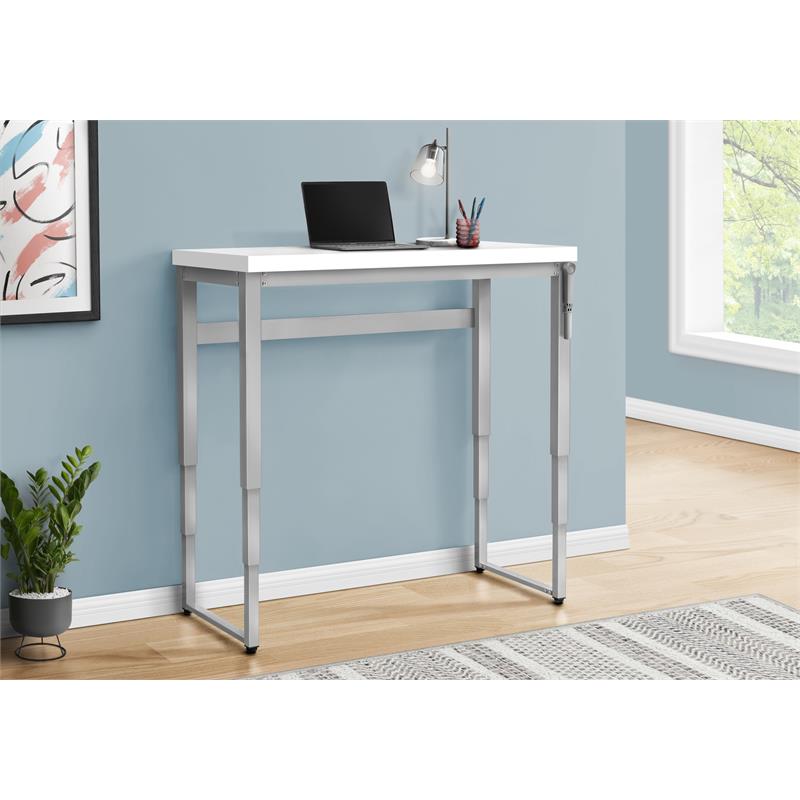 Pemberly Row Computer Desk Standing Adjustable 48